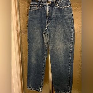 LL Bean lined jeans